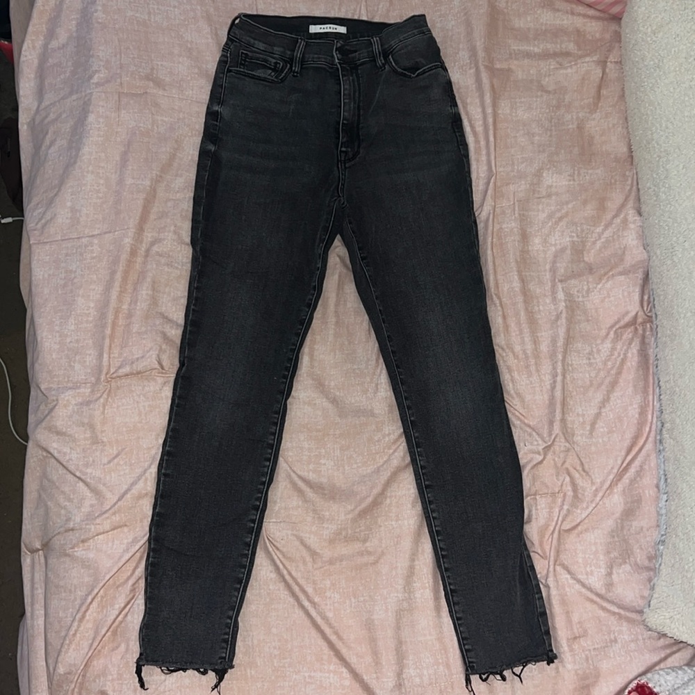 PACSUN high rise gray jeans